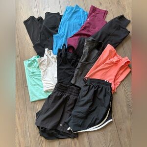 Athletic wear bundle of 11 items Size S